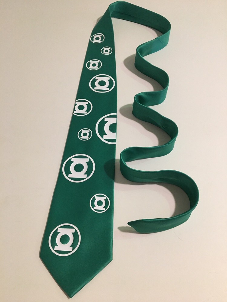 Green Lantern Cool Tie, New, Pattern Design