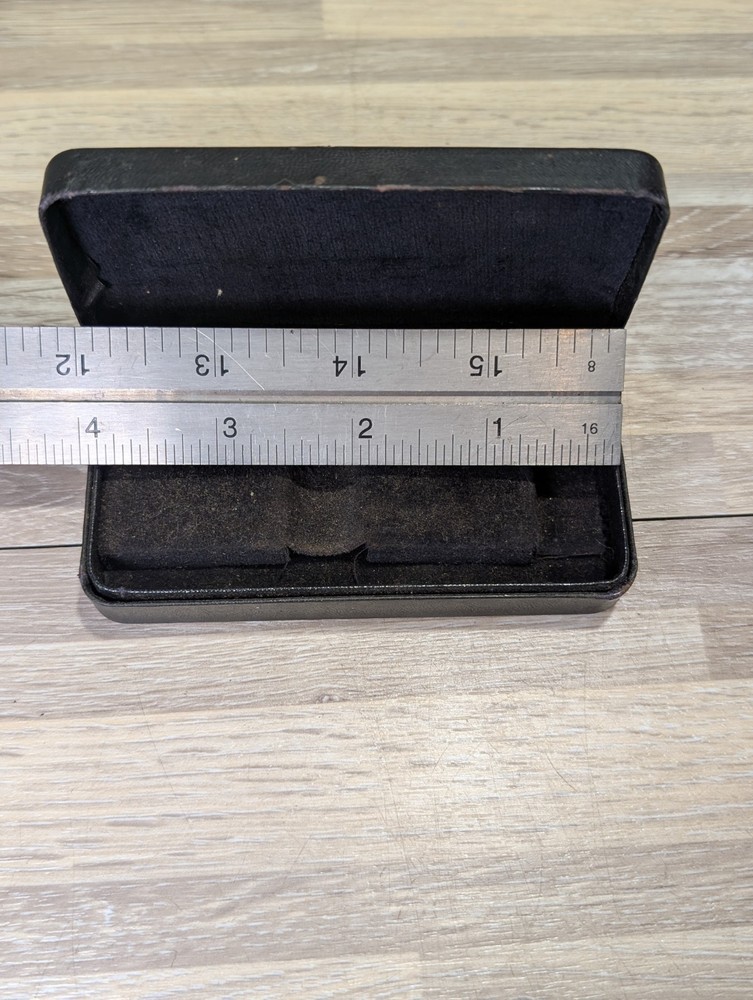 Starrett Last Word Dial Test Indicator INCOMPLETE Case and 1 Original Piece