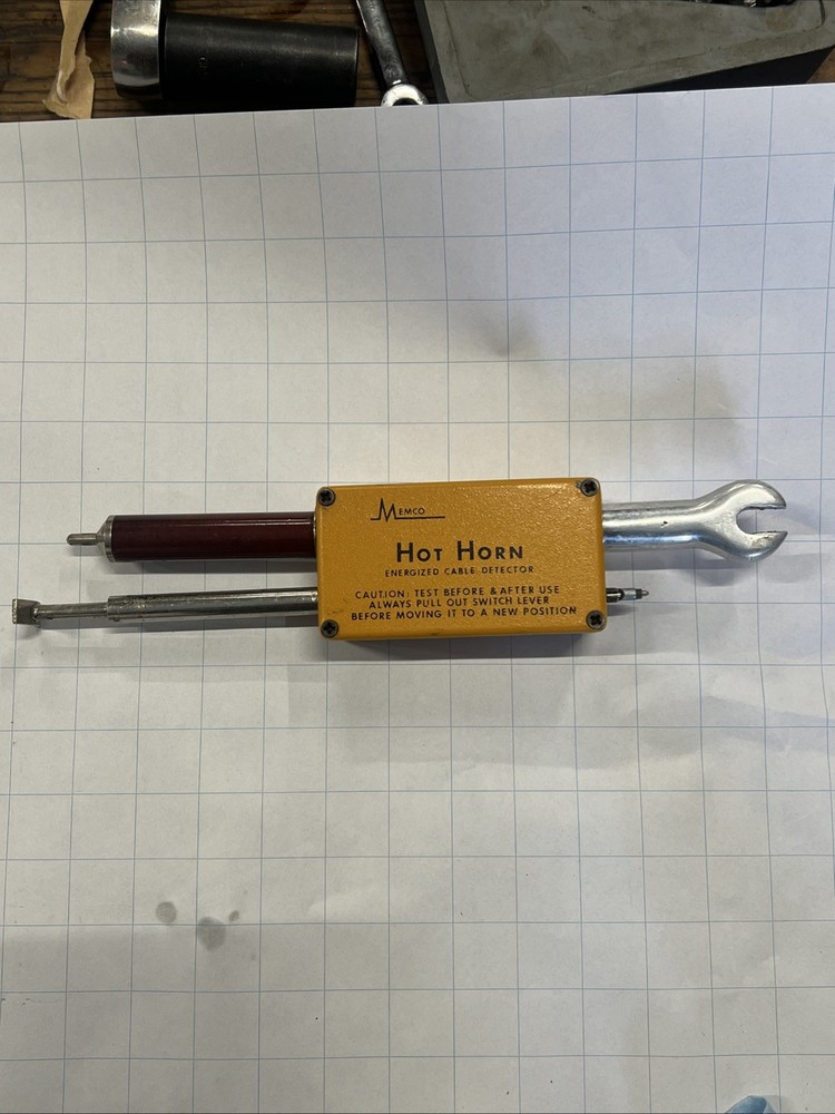 Memco Hot Horn Energized Cable Detector