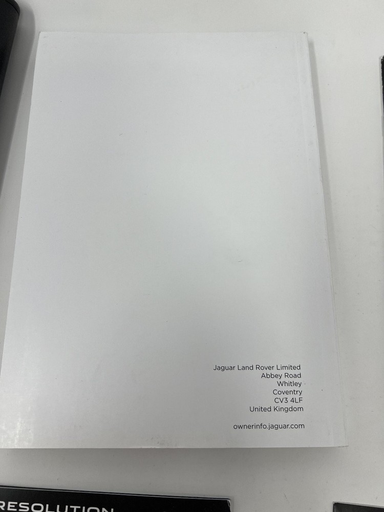 2018 Jaguar E-Pace Owners Manual OEM Complete Set