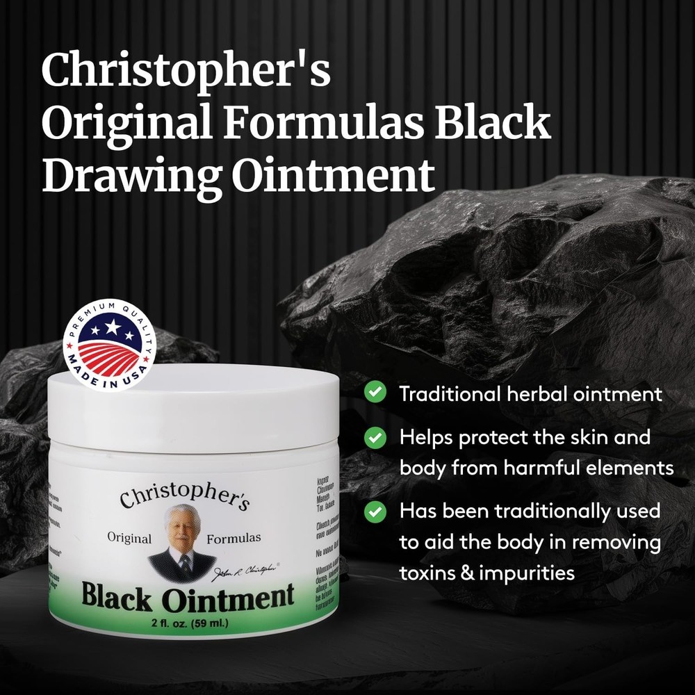 Christopher's Original Formulas Black Ointment, 2 fl oz