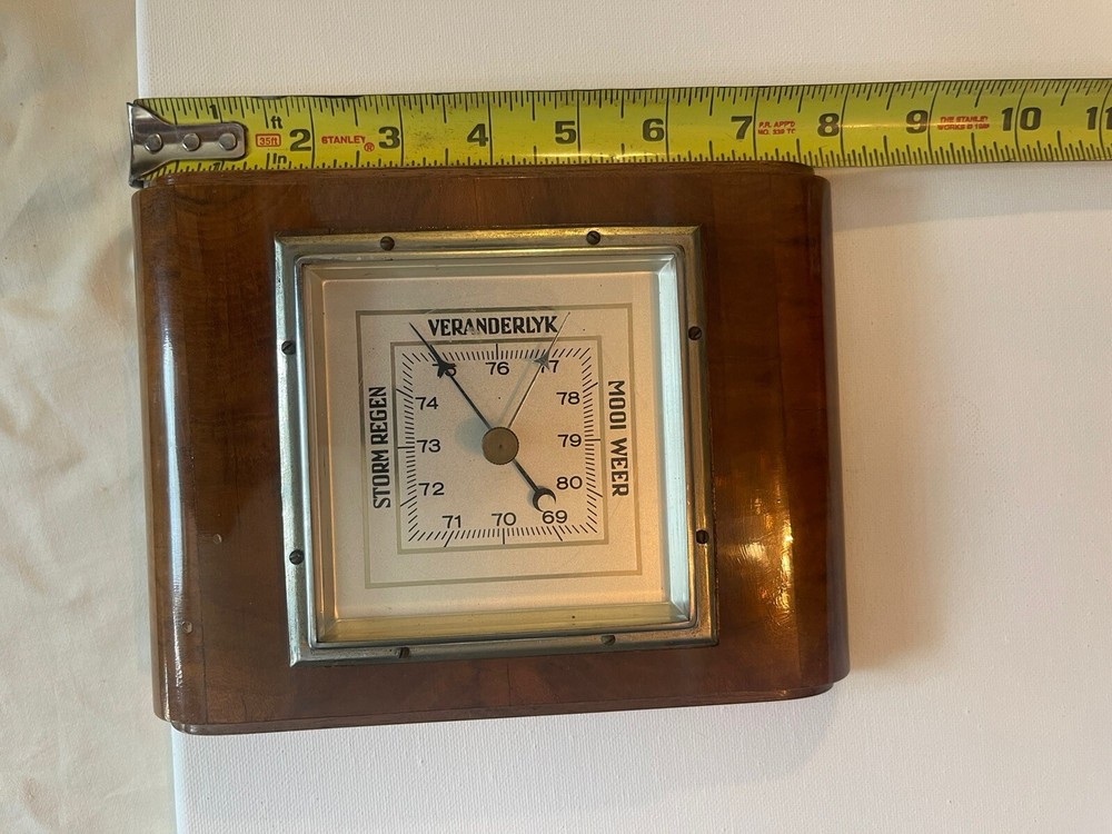 VINTAGE ART DECO BAROMETER