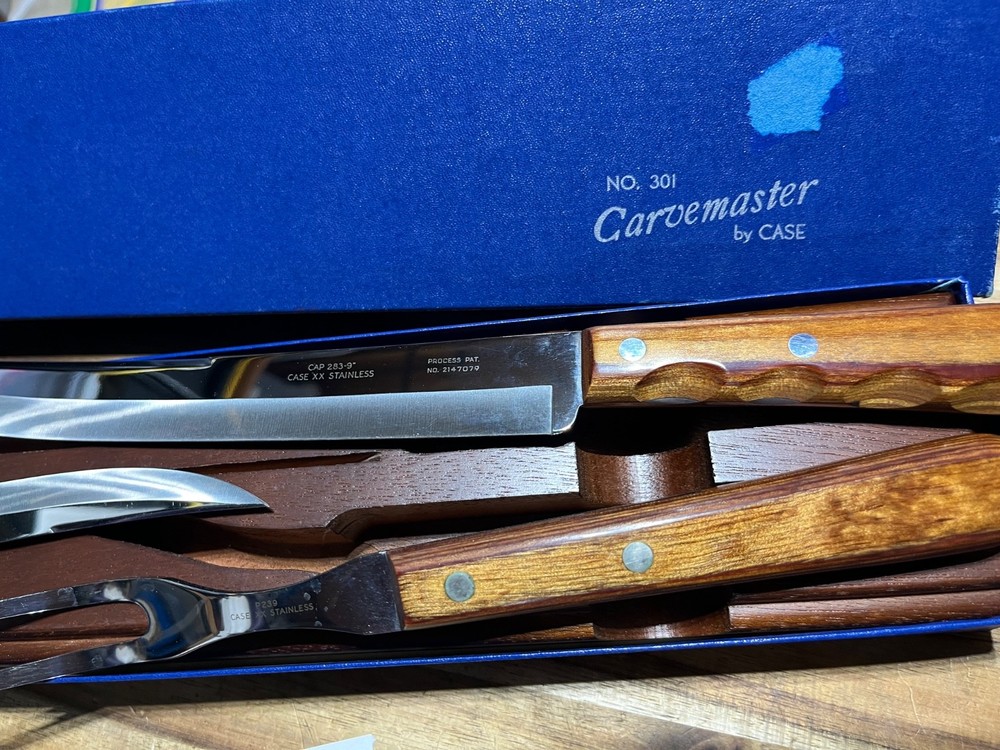 Vintage Case Carve Master knife set (26739)