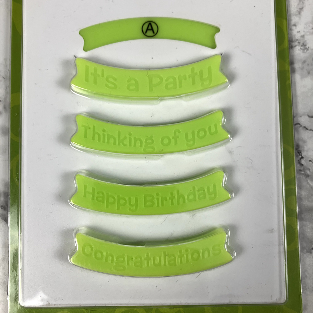 CGull Damask Frame Embossing Folder Set 5-in-1 Interchangeable Greeting Card
