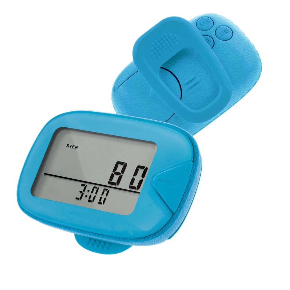 Multifunctional Pedometer with Clip 7 Days Memory, Accurate Step Counter