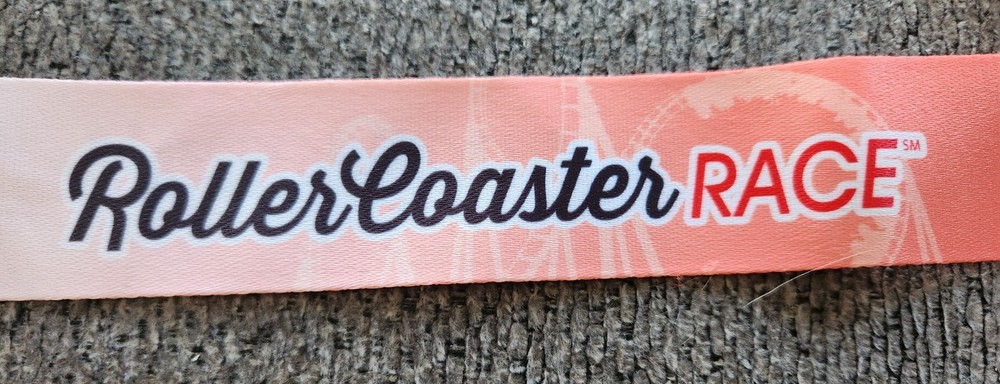 Race Medal - Six Flags - Roller Coaster Race - 2016