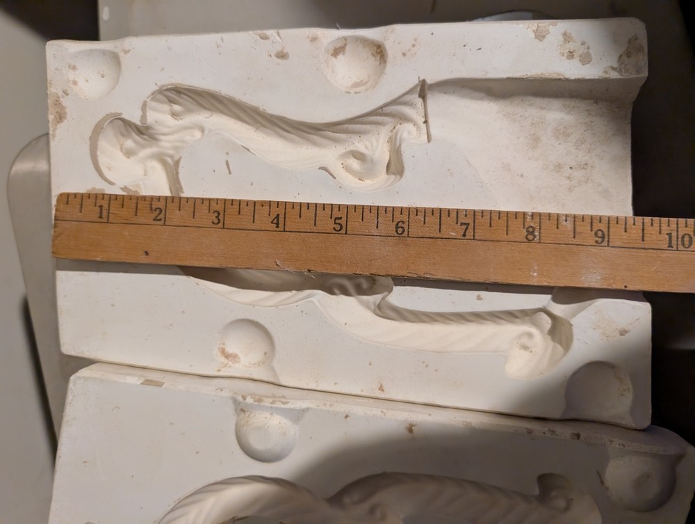 Fancy Handle Vintage Slip Casting Ceramic Mold