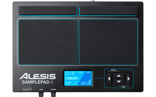 Alesis SamplePad 4 Compact 4-Pad Percussion and Sample-Triggering  //ARMENS//