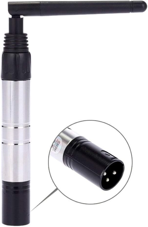 DMX Dfi DJ 2.4G Wireless Transmitter with Adapter Antenna Lighting Controller...