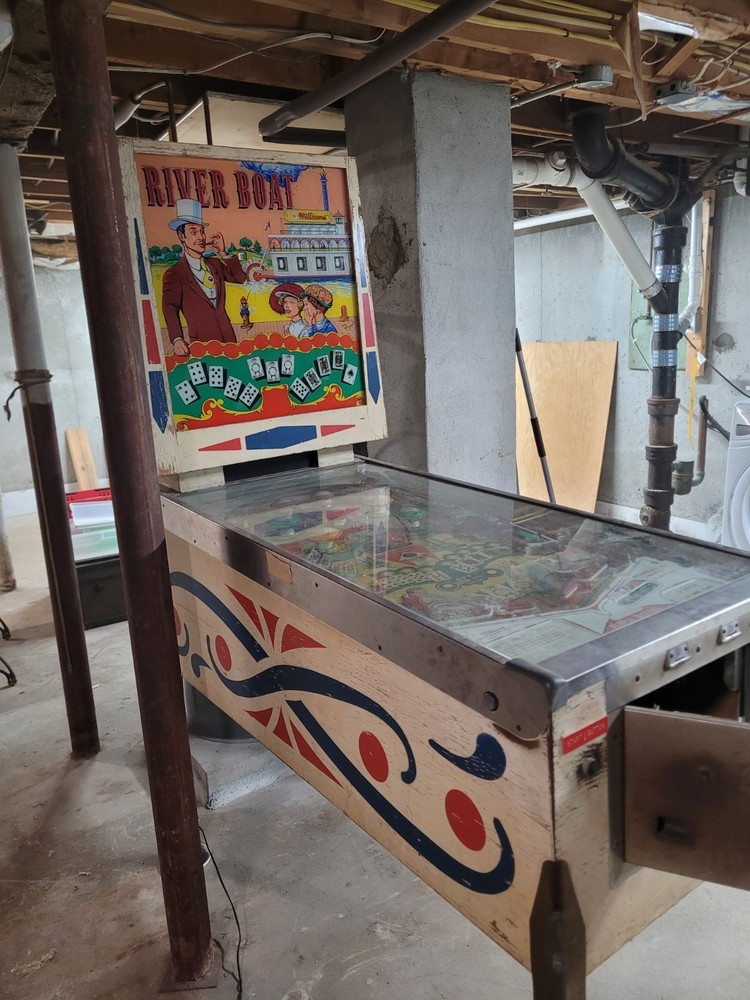 River Boat Williams 1964 Pinball Machine