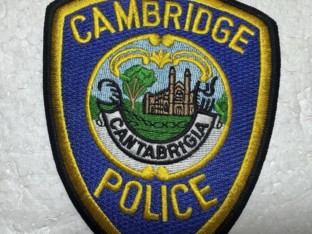 Cambridge Massachusetts Police Patch