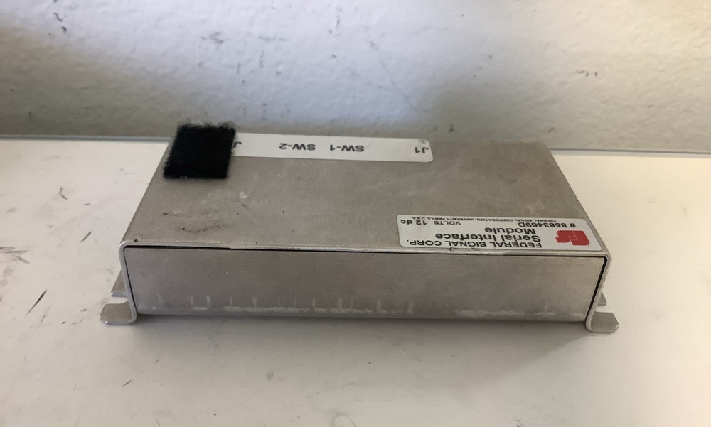 Federal Signal Serial Interface Lightbar control Module 8583469D Valor Integrity