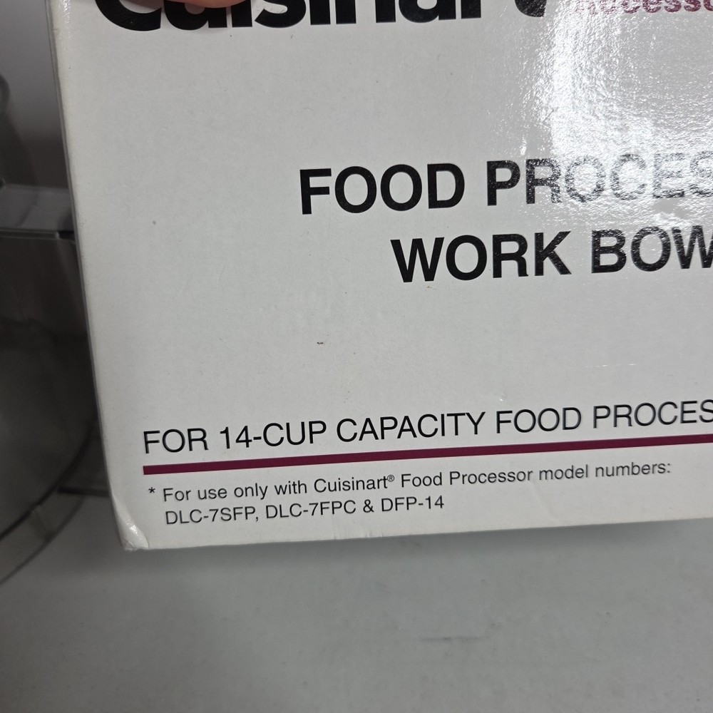 Cuisinart 14 Cup OEM Replacement Food Processor Work Bowl DLC-005AGTX Gray