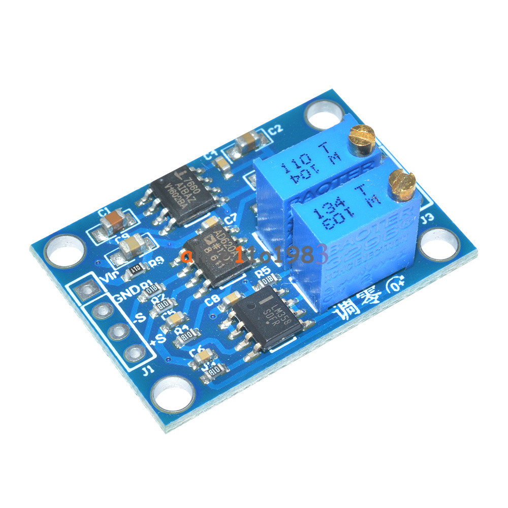 AD620 Microvolt MV Voltage Amplifier Signal Instrumentation Module Board