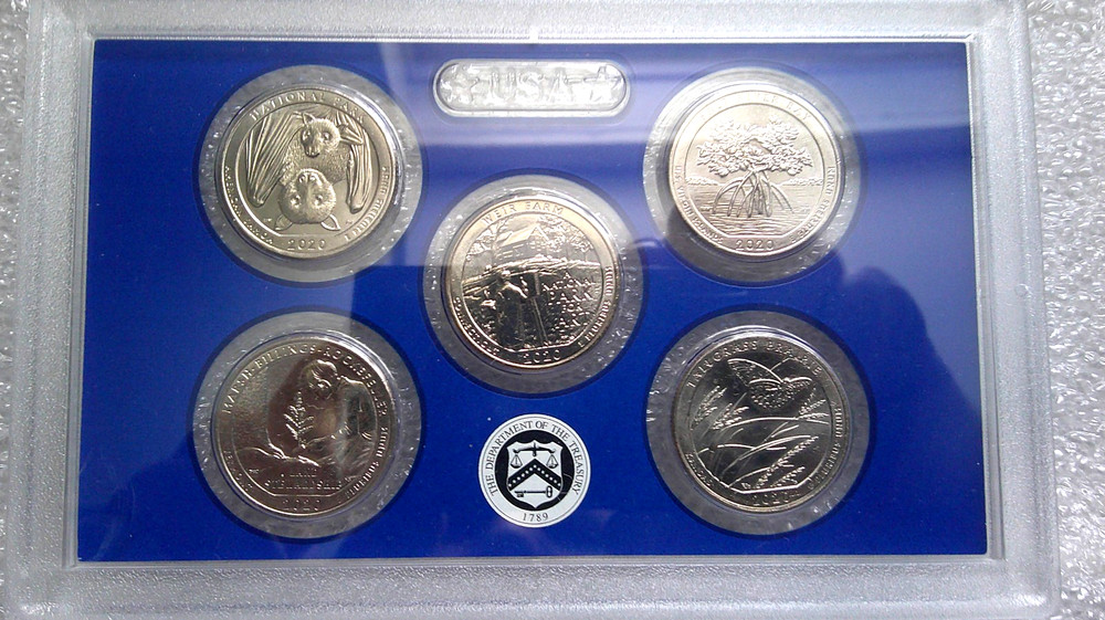 2020 Uncirculated Set, P or D Mints (10 Coins)
