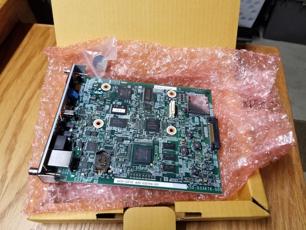 NEC GCD-CP10 MAIN PROCESSOR BLADE CARD