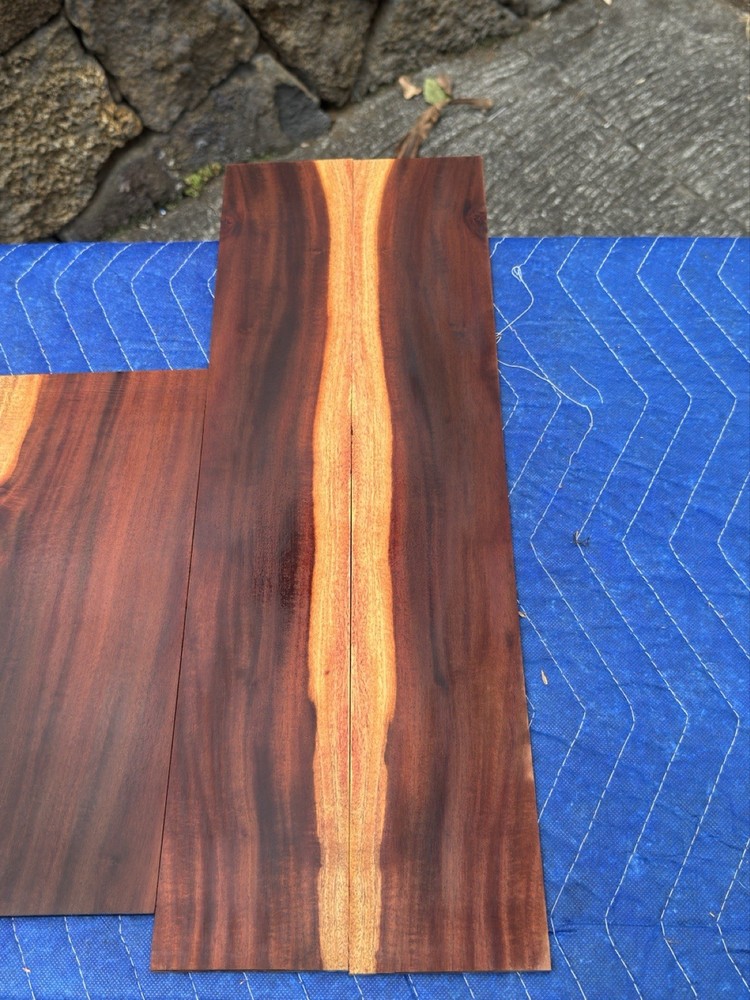 Reclaimed Hawaiian Milo 4 Piece Tenor Ukulele Set