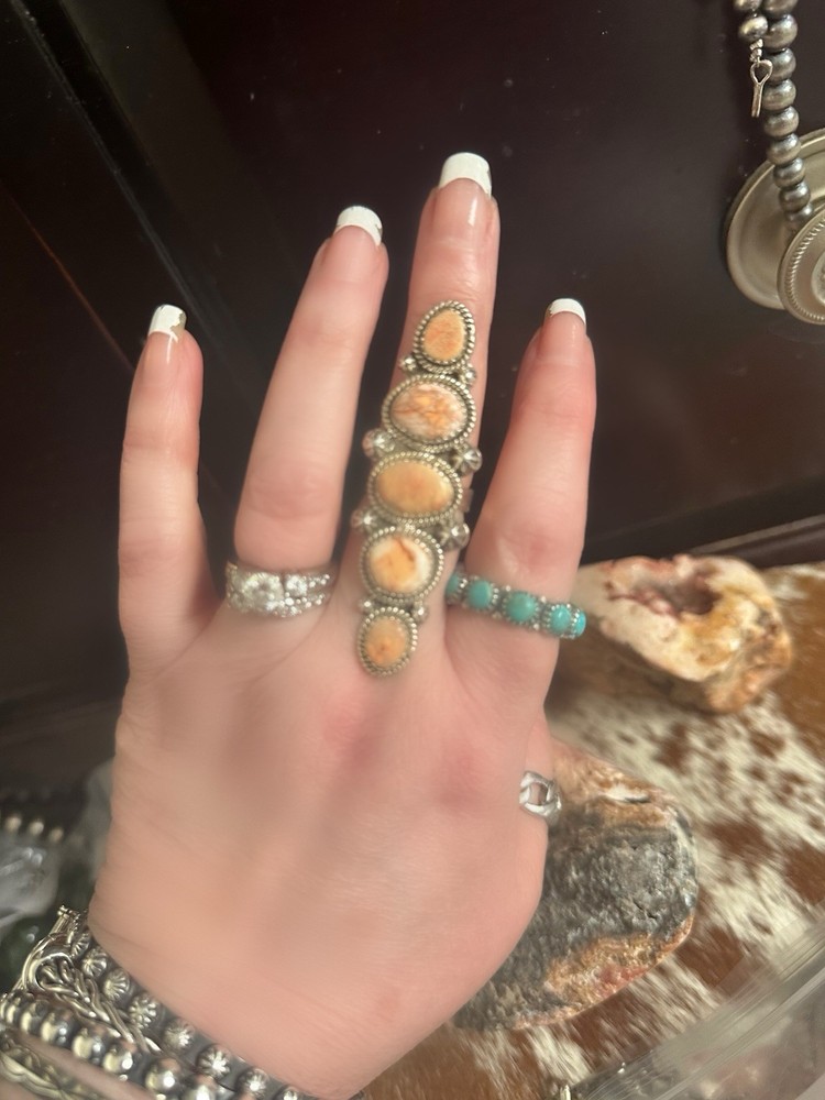 Sediment Jasper Statement Southwestern Sterling Silver Ring
