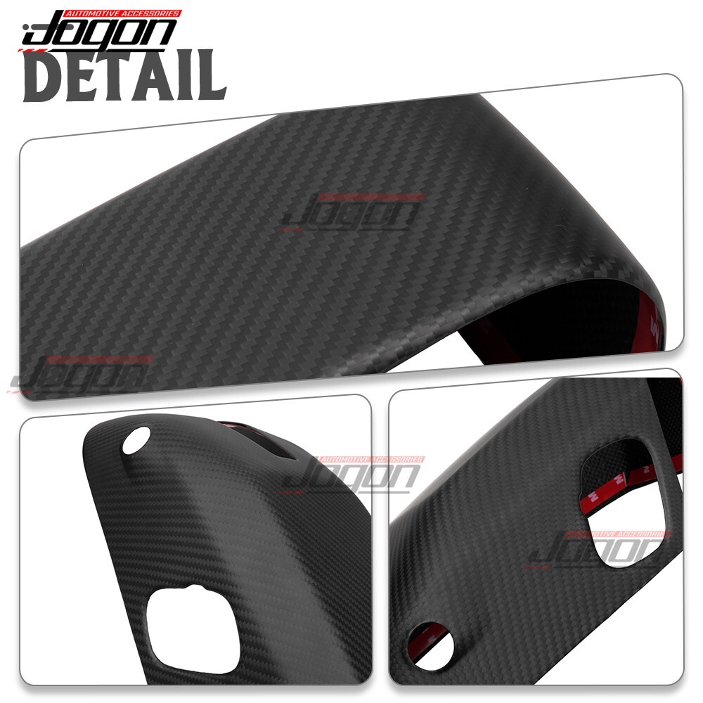 Matte Carbon For Ford Bronco Raptor U725 2021-2025 Side Rear View Mirror Overlay