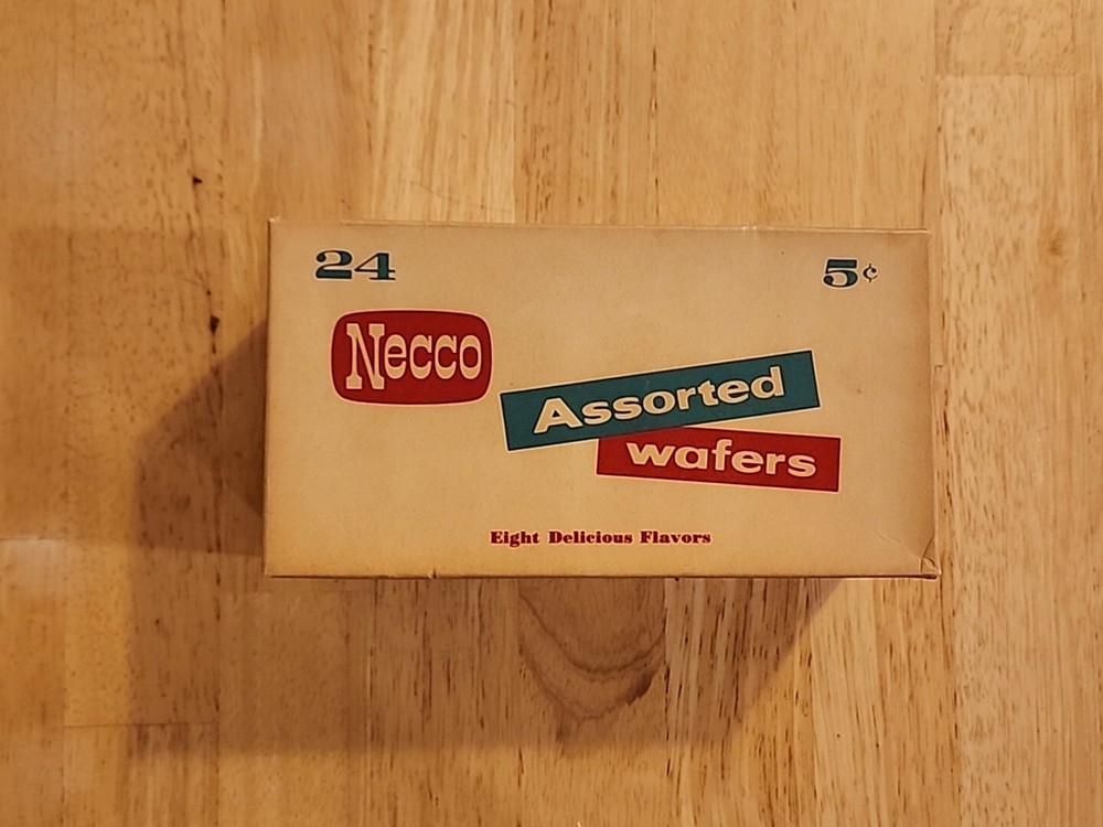 Necco Assorted Wafers Candy Box