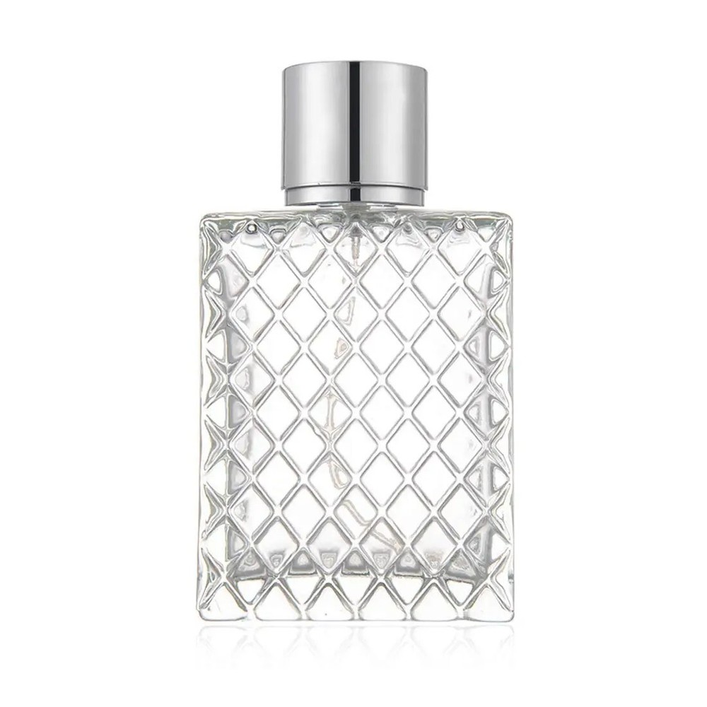 Empty Perfume Bottle Thick Glass Refillable Spray Atomizer Luxury Bottle 100ML