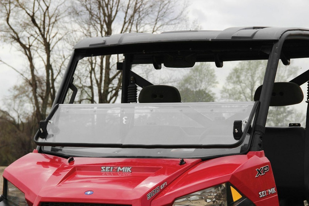 Polaris Ranger 900 XP Folding Flip Down Full Front Windshield 2013-2019