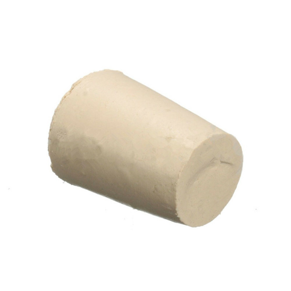 Rubber Stopper Bungs Laboratory Solid Hole Stop Push-In Sealing Plug