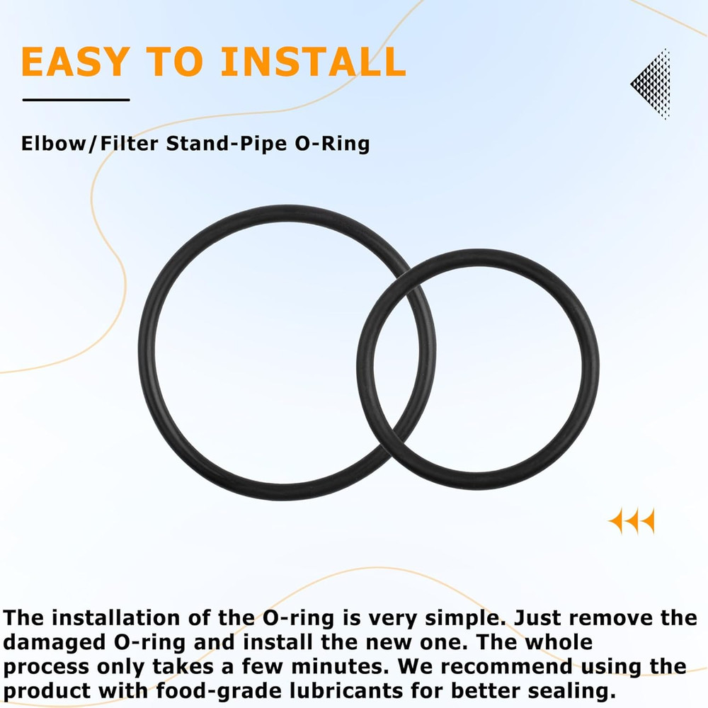 35505-1428 and 35505-1429 Pool Filter O-Ring Replacement for Sta-Rite System 3 S