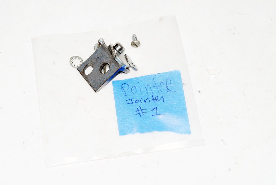 ShopSmith Mark V Jointer in Feed Stop Assembly #1