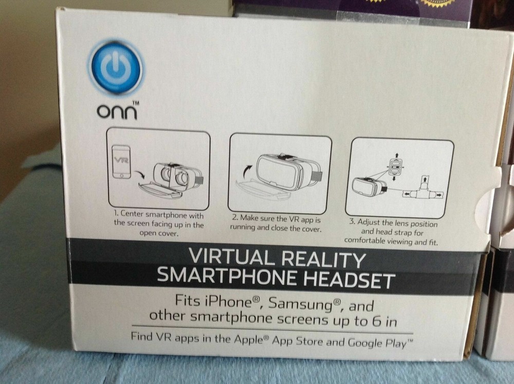 ONN Virtual Reality / Augmented Reality Smartphone Headset