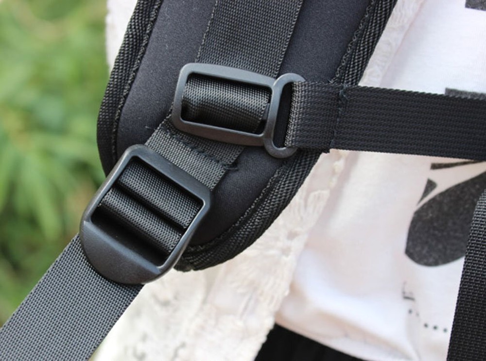 1 Pair Waterproof PVC Adjustable Shoulder Strap for Backpack