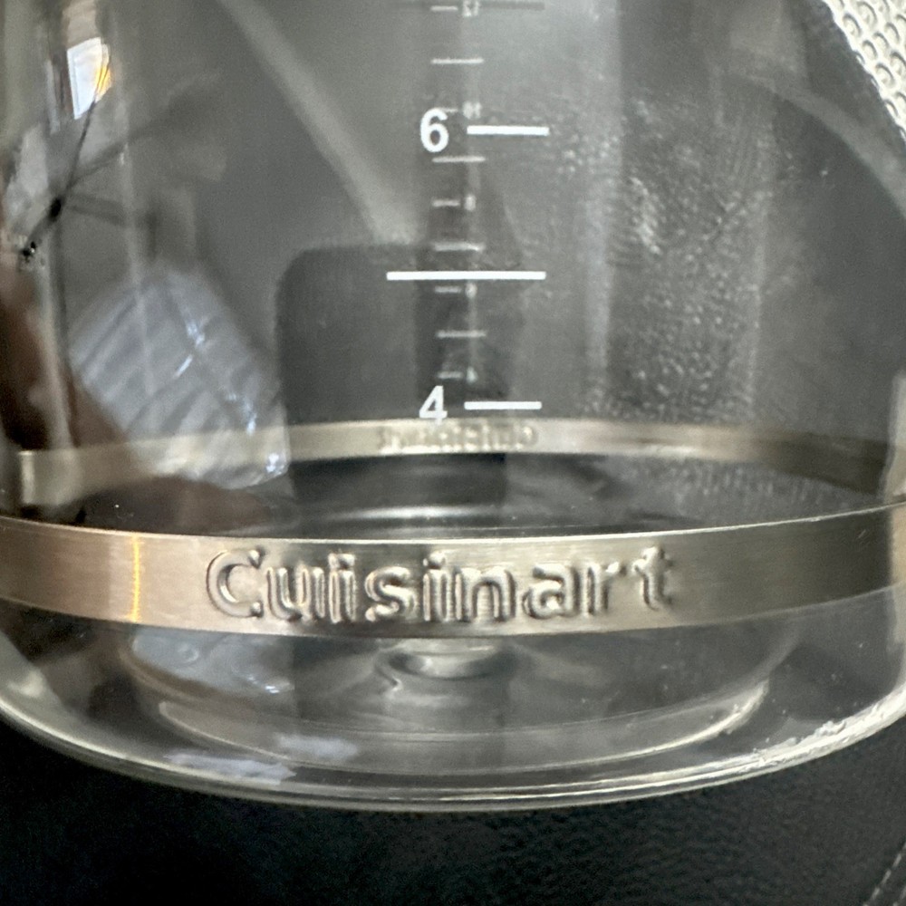 Cuisinart DCC1200 12 Cup Coffee Maker Machine Programmable Self Cleaning TESTED