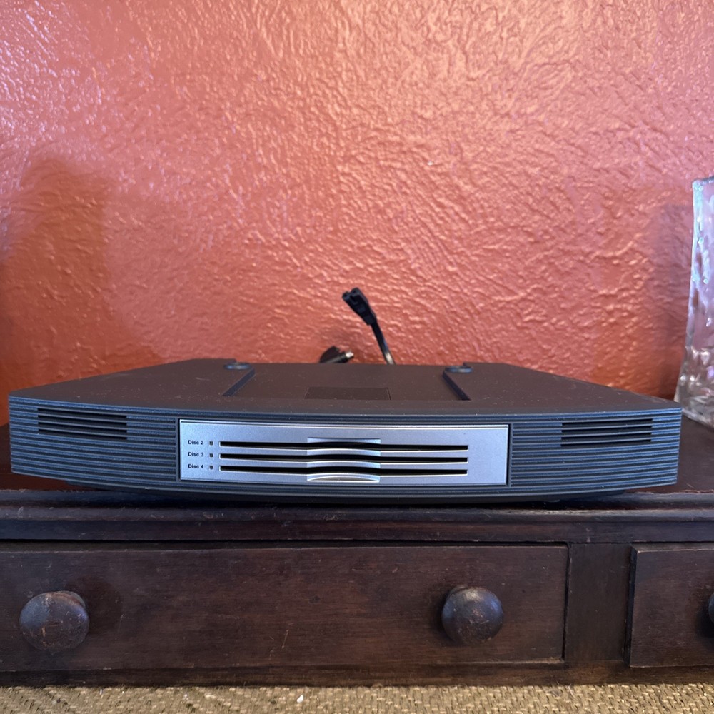 Bose Wave Music System Black 3-Disc Multi-CD Changer Accessory Untested