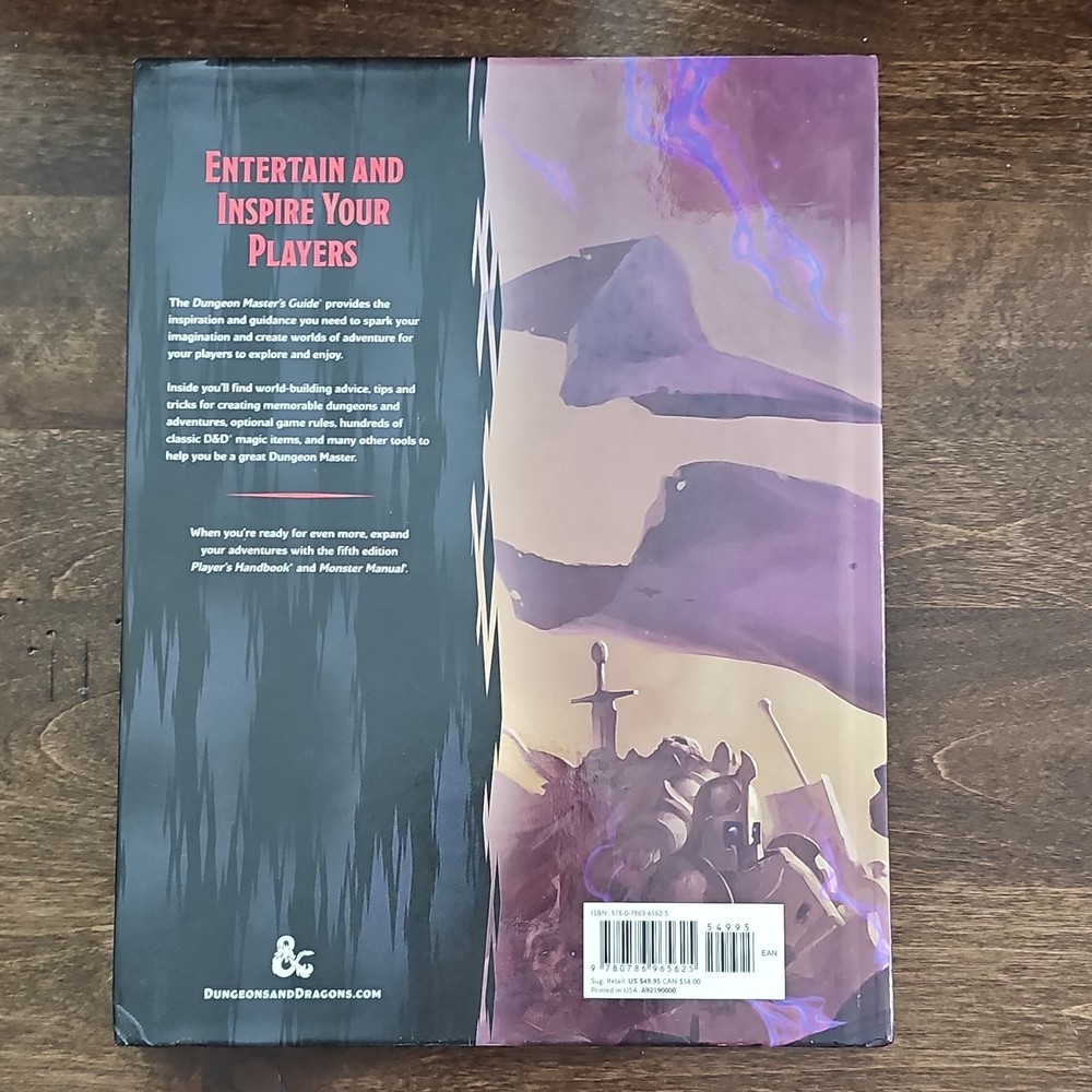 Dungeons & Dragons Dungeon Master's Guide Hardcover A92190000