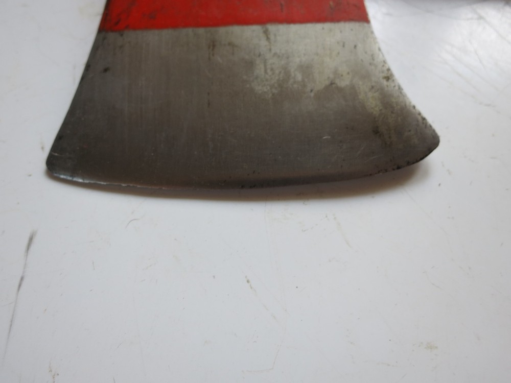 MARION TOOL 2 1/4 LB BOYS CAMP AXE WITH ORIGINAL HANDLE PAINT WITH SHEATH