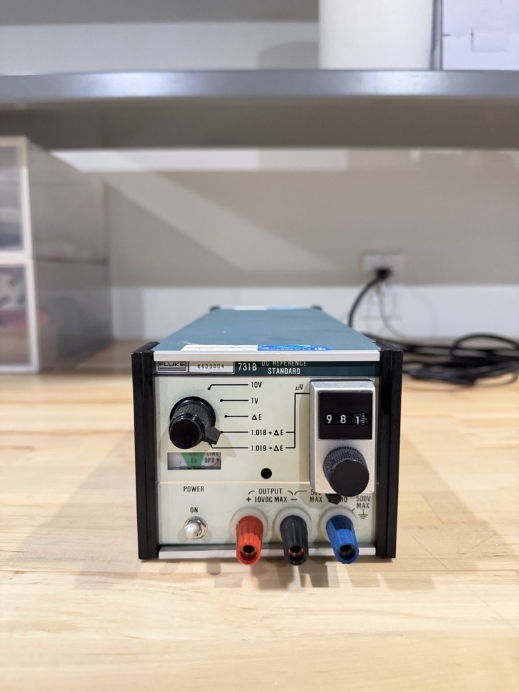 FLUKE 731B DC REFERENCE STANDARD (TESTED) FREE SHIPPING