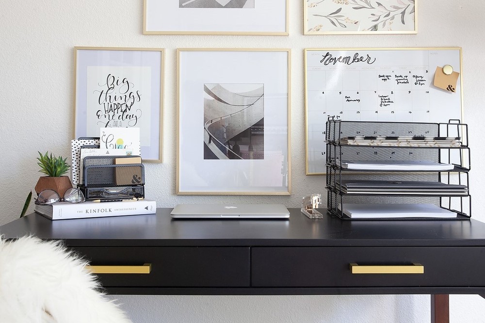 Desk Organizers and Accessories Stackable Paper Tray - 4 Tier Stackable