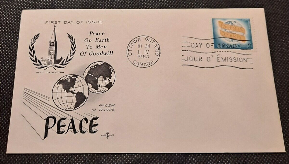 PEACE FIRST DAY OF ISSUE STAMP!   e8790UXX
