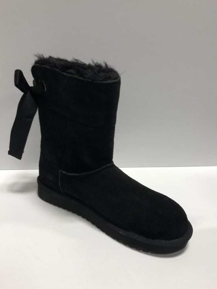 Koolaburra Womens Andrah Short Boot Black Size 10 M