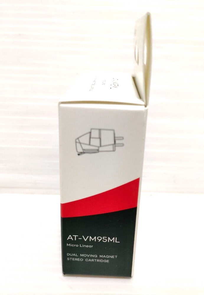 audio-technica VM type Stereo Cartridge AT-VM95ML Solid Micro Linear Needle Red