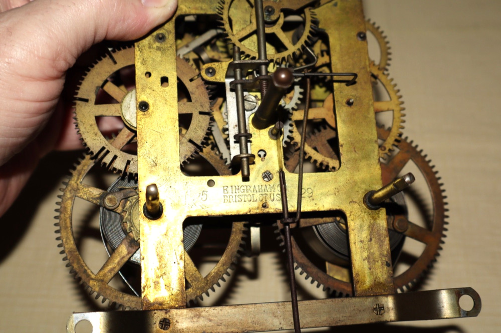 Ingraham Mantle Clock Movement