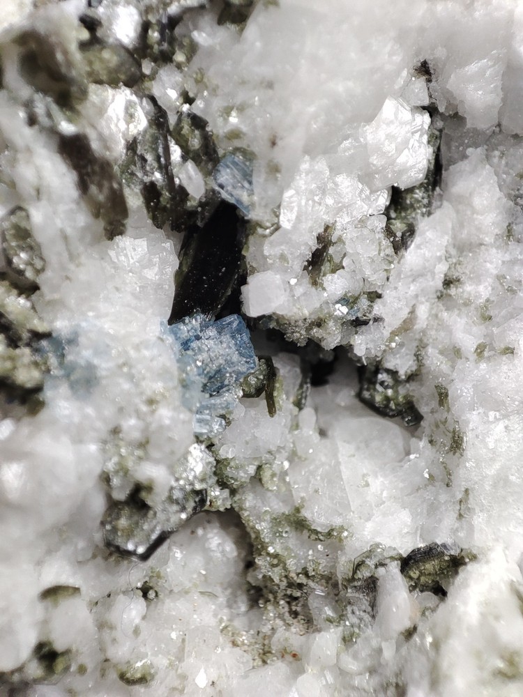 Alkali Beryl Crystal On Matrix With Nice Terminations-Pak.