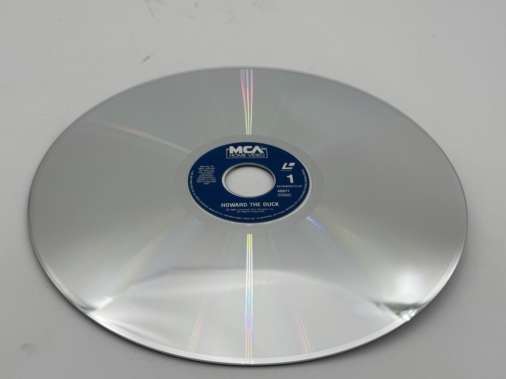 HOWARD THE DUCK (LASERDISC) 1987
