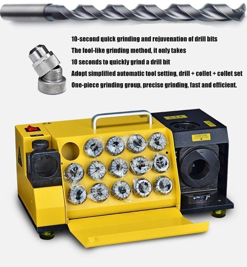 Drill Bit Sharpener Tool MR-26A Angle Grinder Grinding 13-26mm Power Sharpening