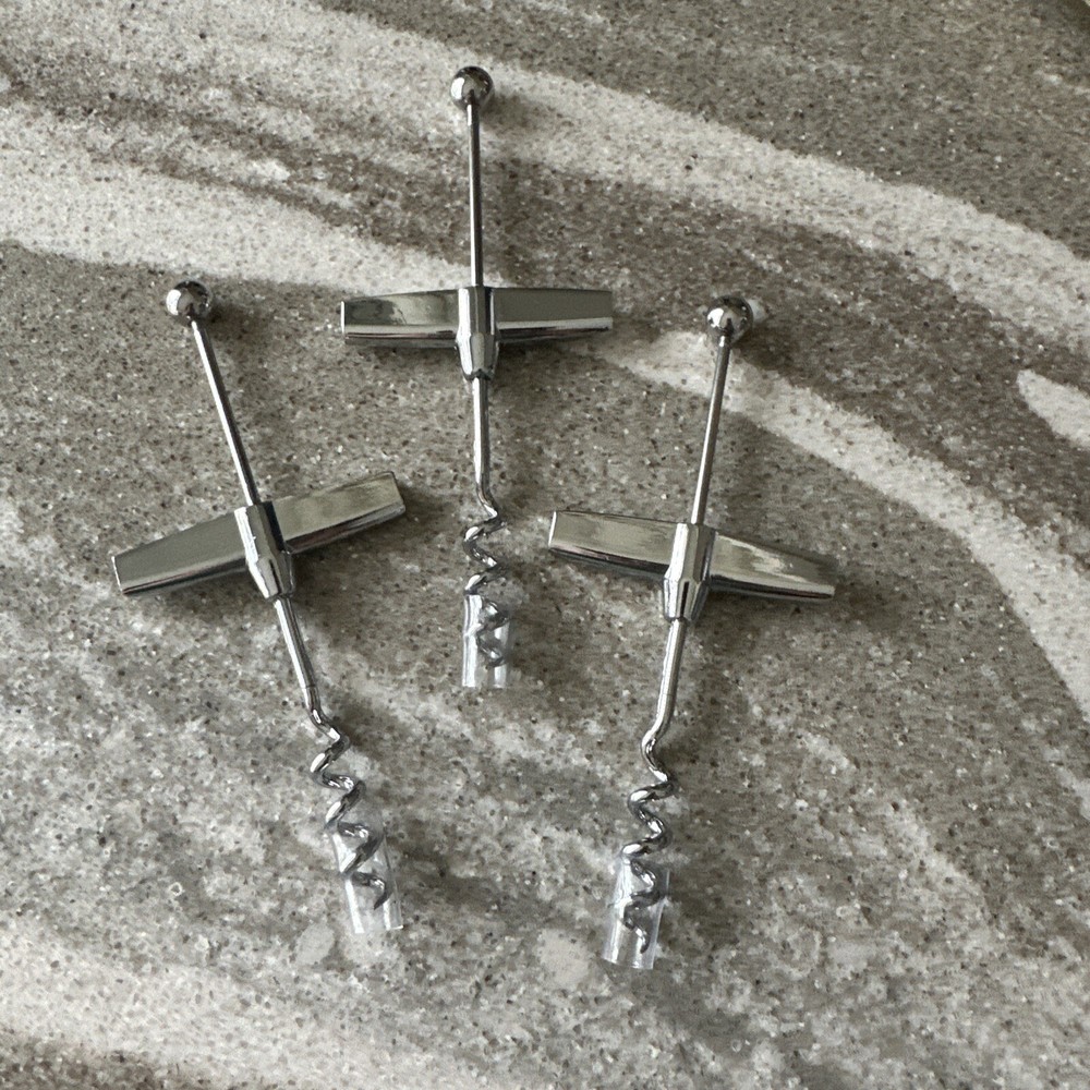Beadable Wine Corkscrew New DIY 3 PCS