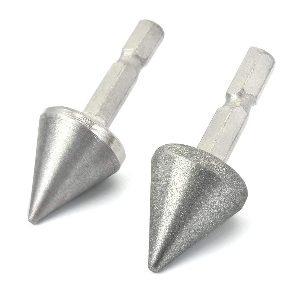 2Pack Woodworking Mortise Chisel Bit Sharpening Tool For Square Hole Drill Bit