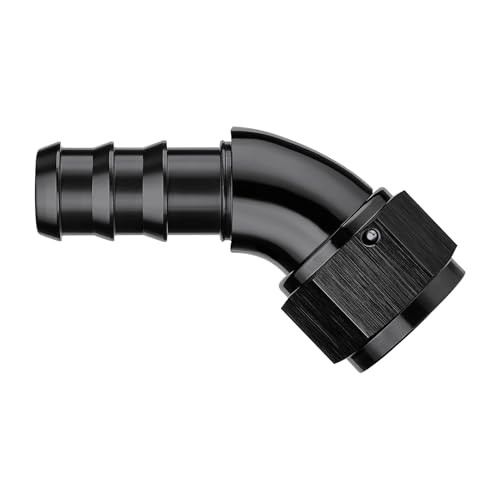 Push Lock Fitting One Piece Full Flow Hose End 10AN 60 Degree