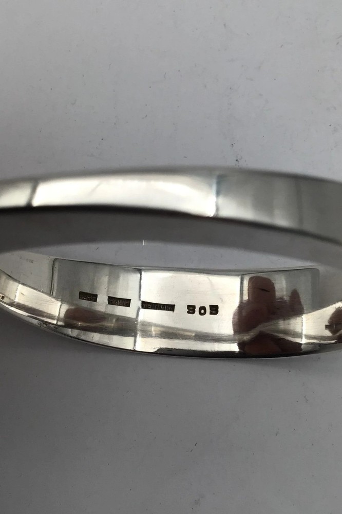 Frank Ahm Sterling Silver Bangle No. 505