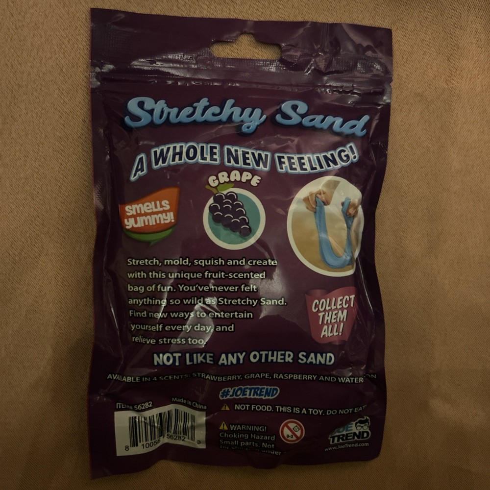 Purple Grape Scented Stretchy Sand