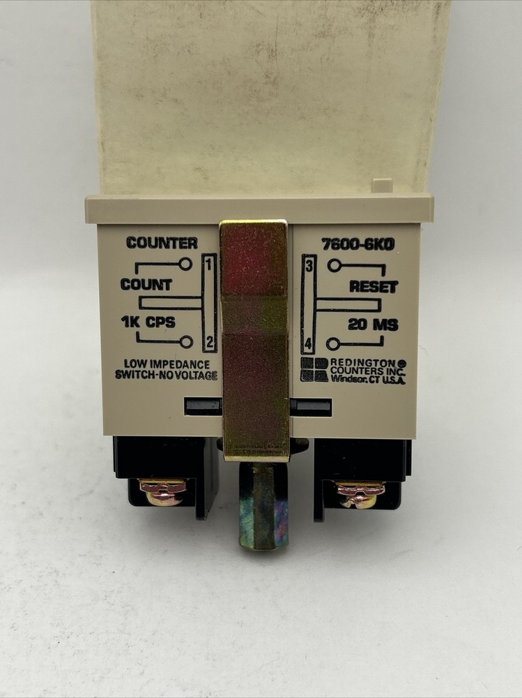 Redington Counters 7600-6KO ADC Hour Meter Resettable *NEW*
